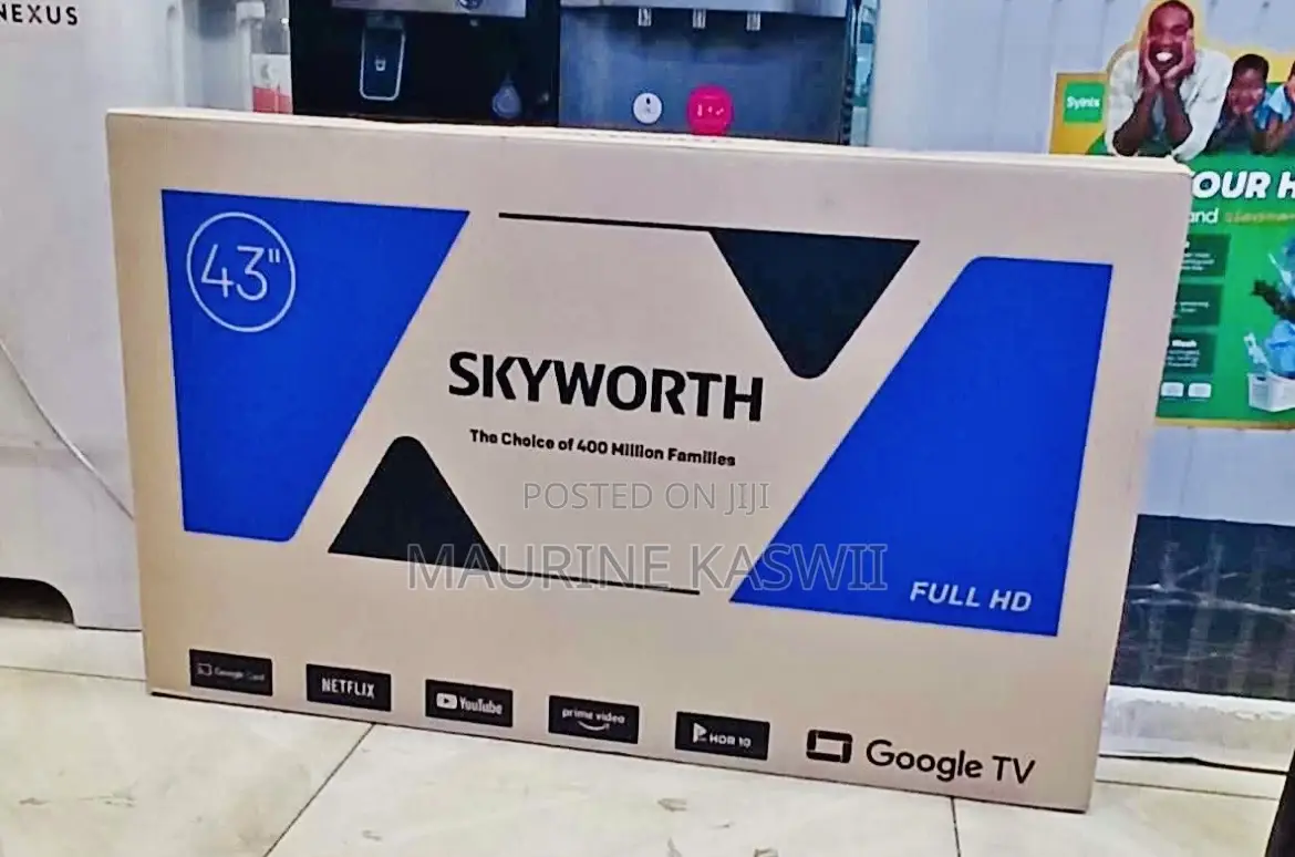 Skyworth 43”Inch E3500g Frameless Tv