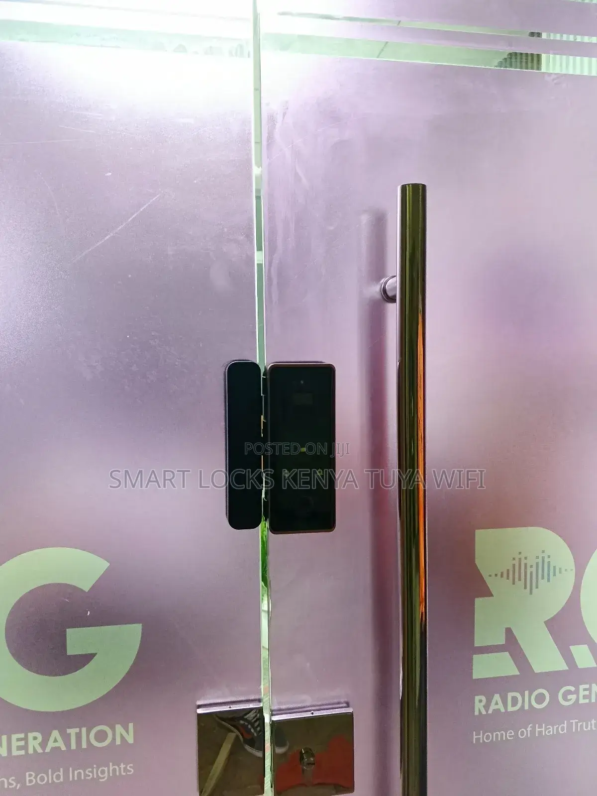 Biometric Smart Glass Door Lock
