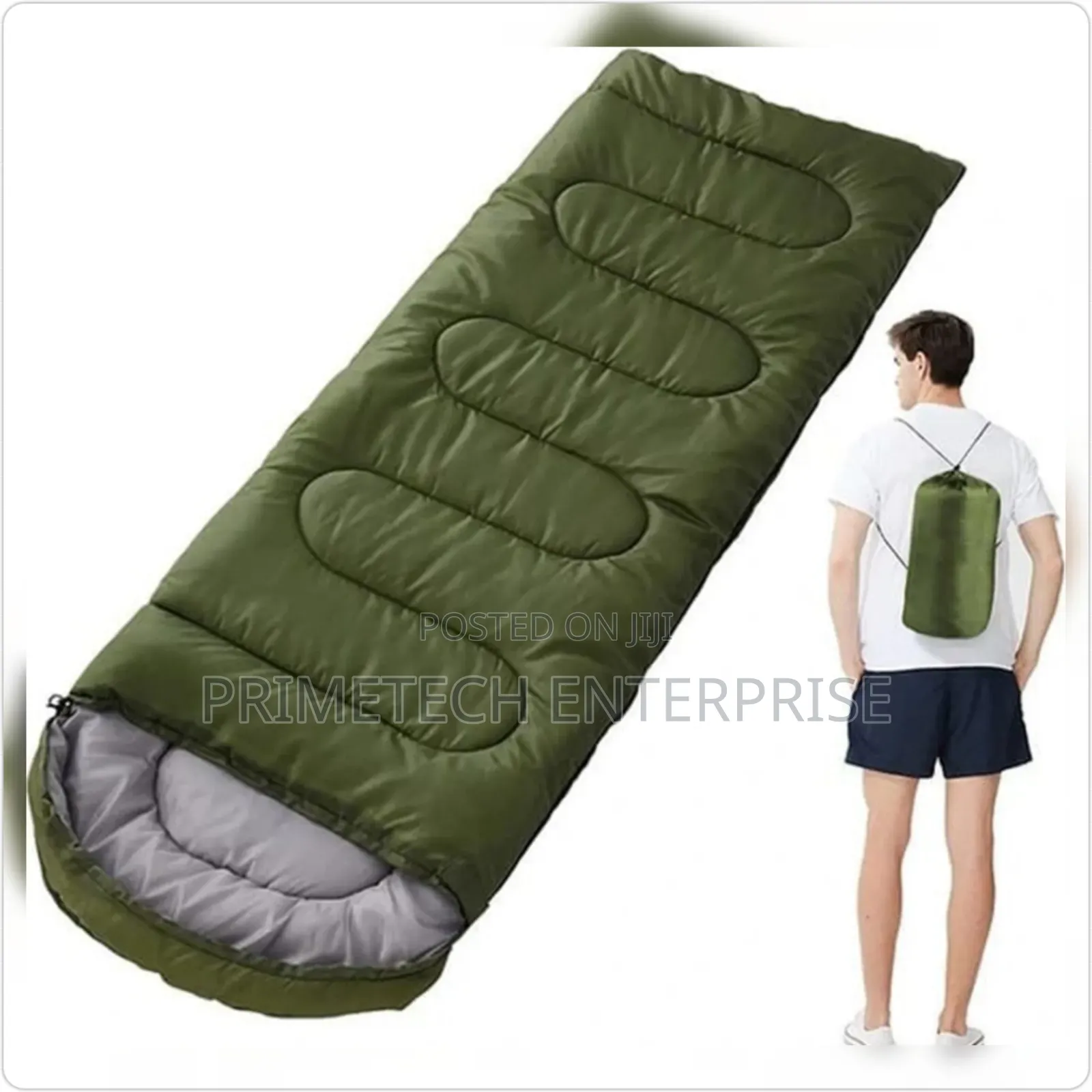 Heavy Sleeping Bag -Jungle Green