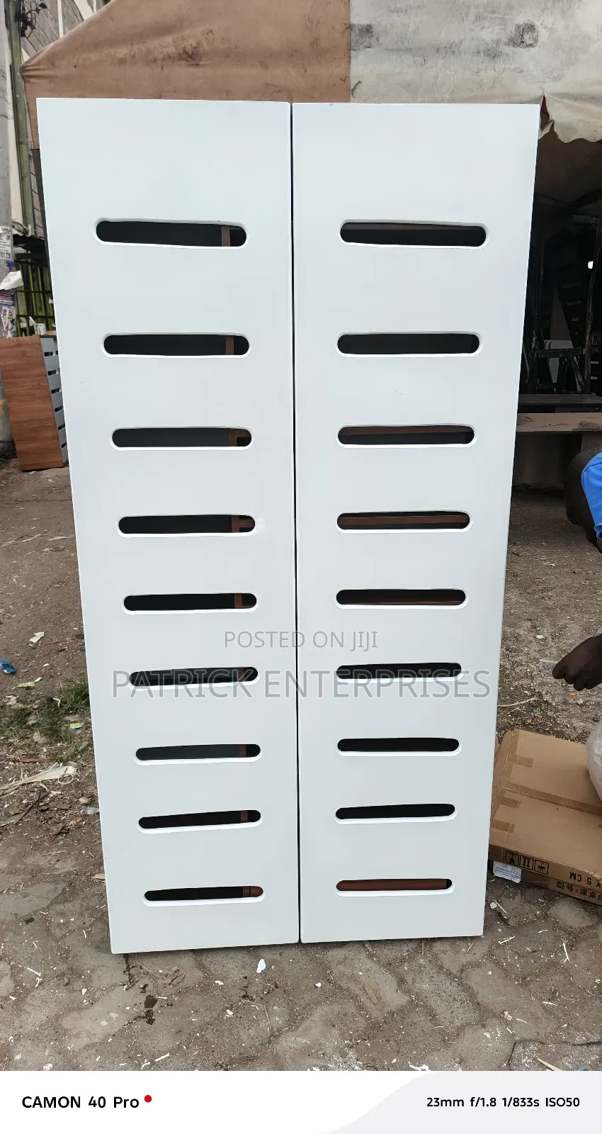 Modern Wooden Shoe Rack 3 By 6 With Drawer
