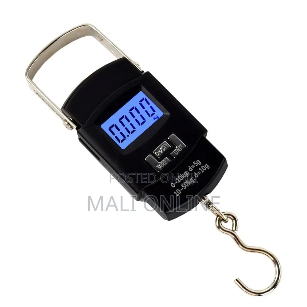 Portable 50kg Lcd Digital Hanging Scale