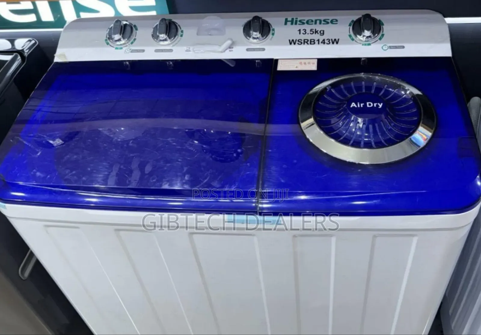 Hisense Washing Machine Twin Tub 13.5kg Semi-Automatic