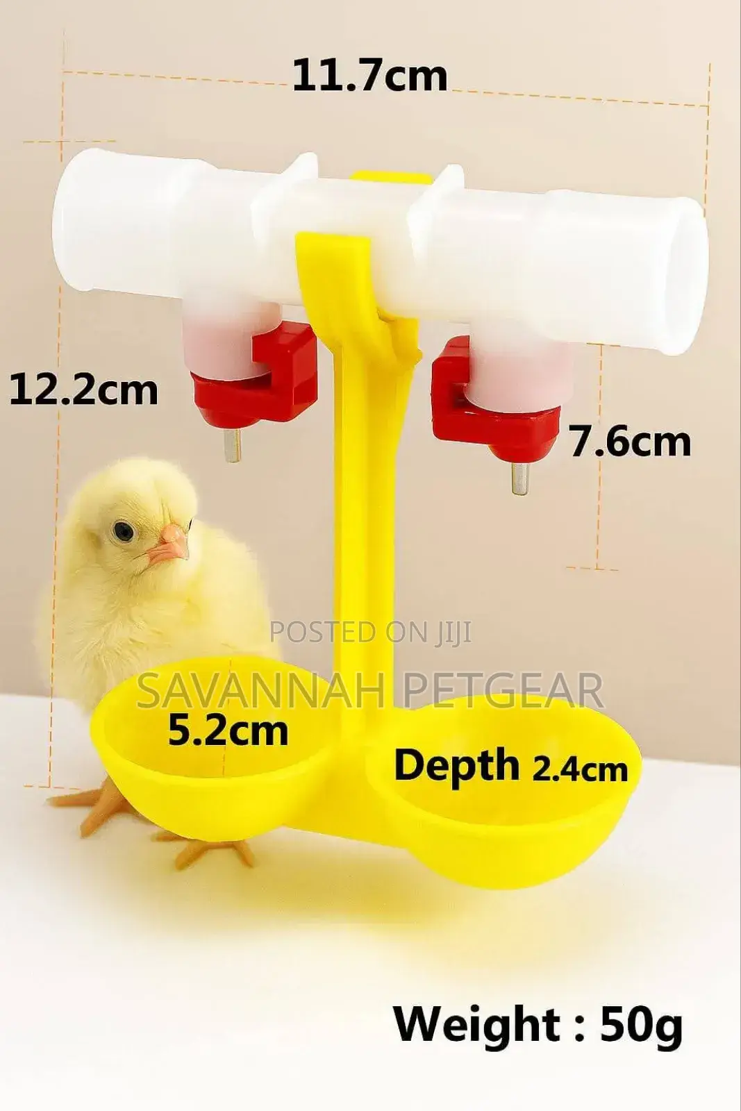 T-ball Valve Drinker Chicken-duck Steel Ball Double-nipple Drinker