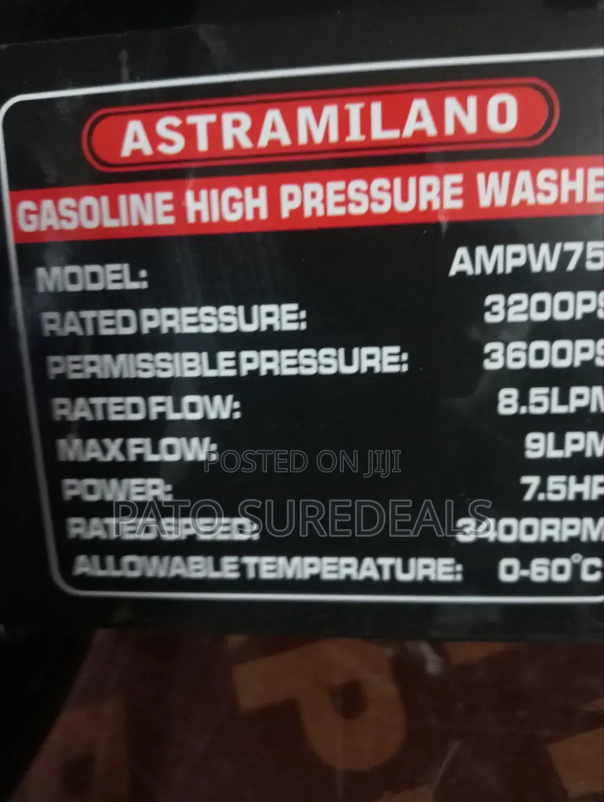New Arrival Car Wash Machine/Pressure Washer Machine Astramilano