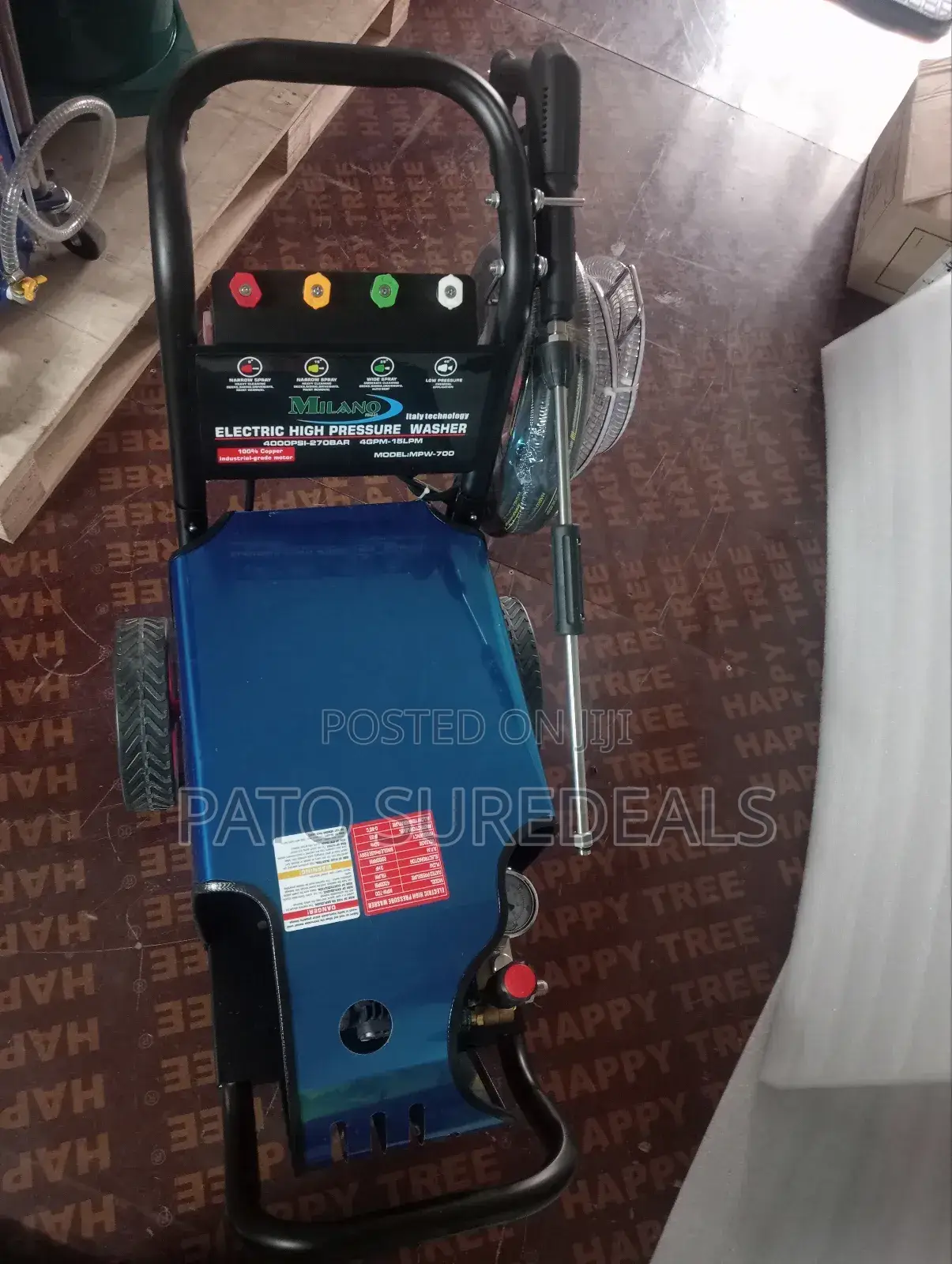 Tio Sale High Pressure Washer Milano 4000psi