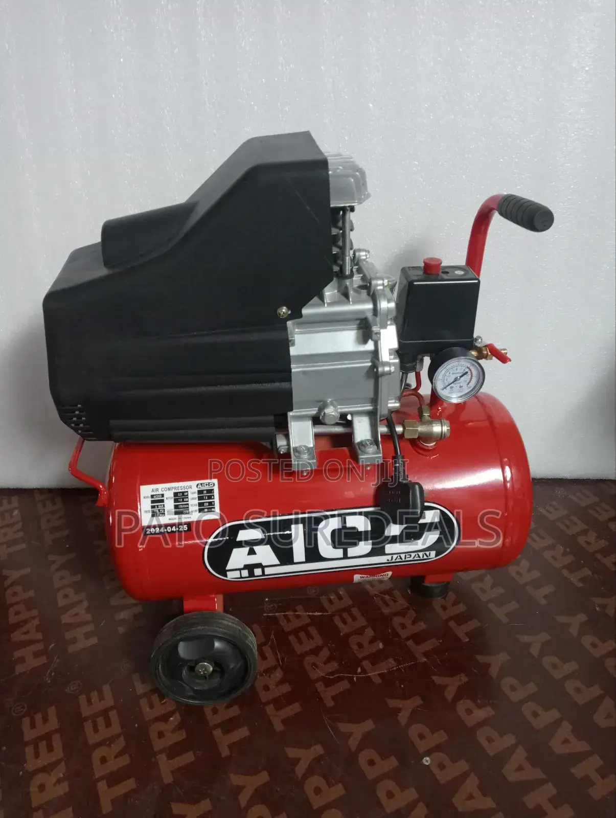 Mobile/Portable Air Compressor 25l
