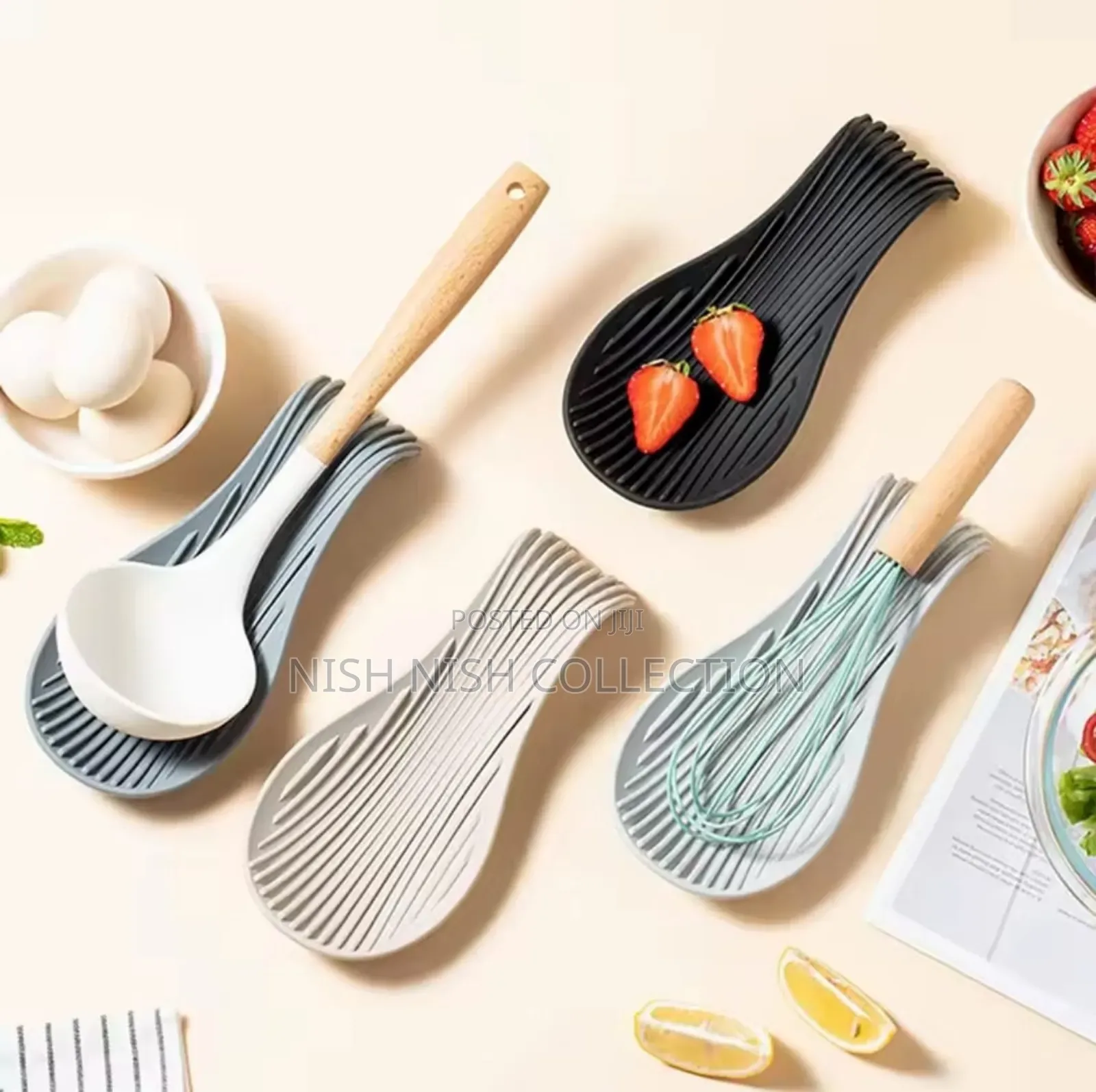 Flexible Silicone Spoon Rest