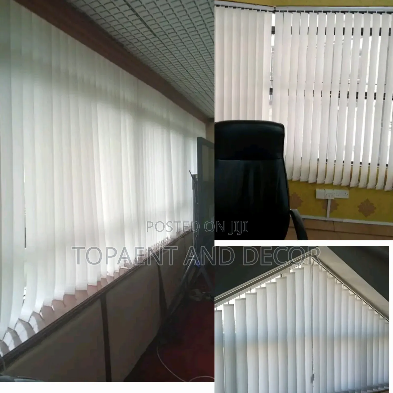 Pure Spotless White Vertical Blinds