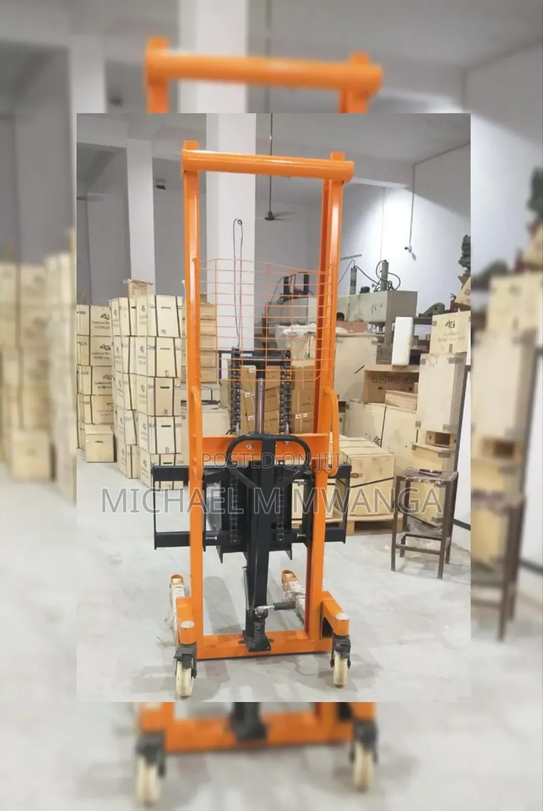 Easy Operation Manual Stacker