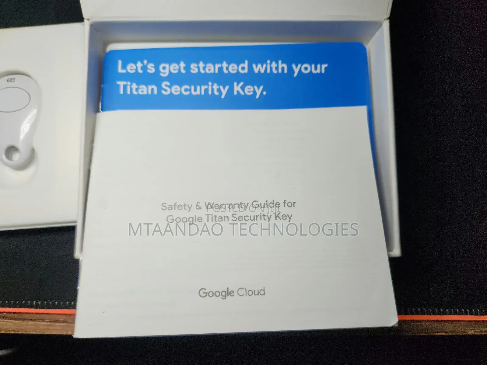 Google Titan 2fa Security Keys Usb-a/NFC/Bluetooth (New Sealed)