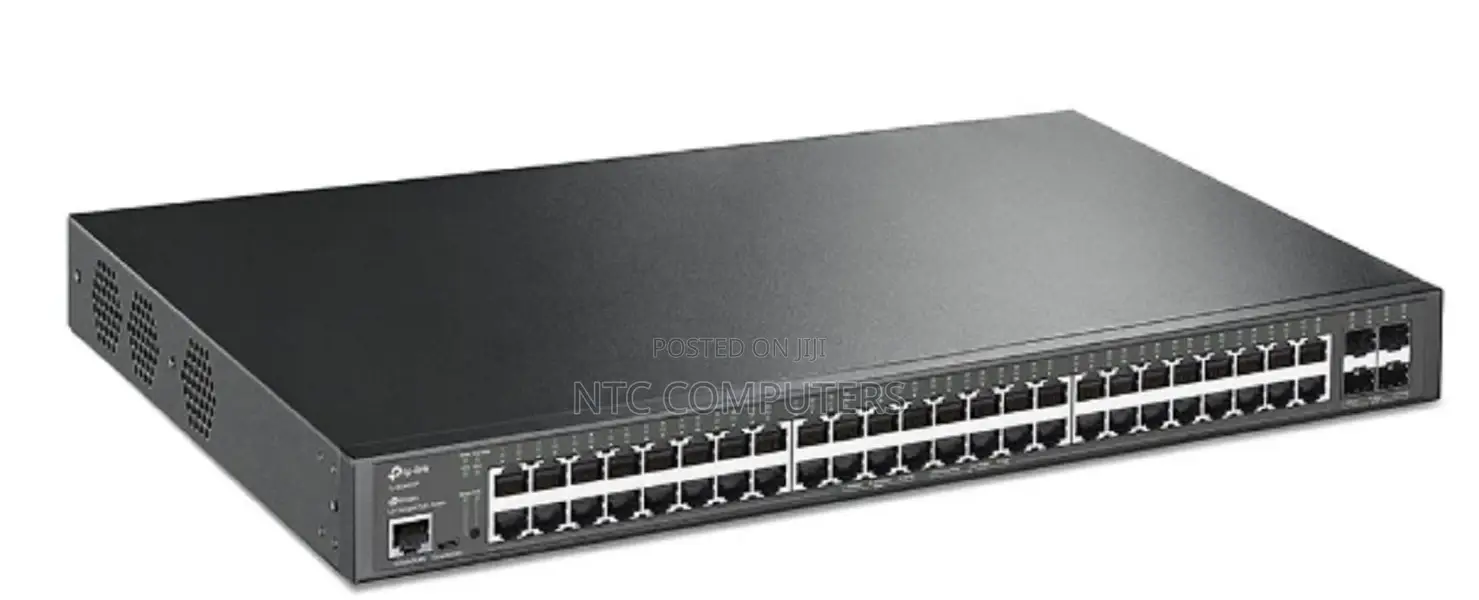 Tp-Link Tl-Sg3452xp Jetstream 48-Port Poe Gigabit +4-Port 10ge SFP