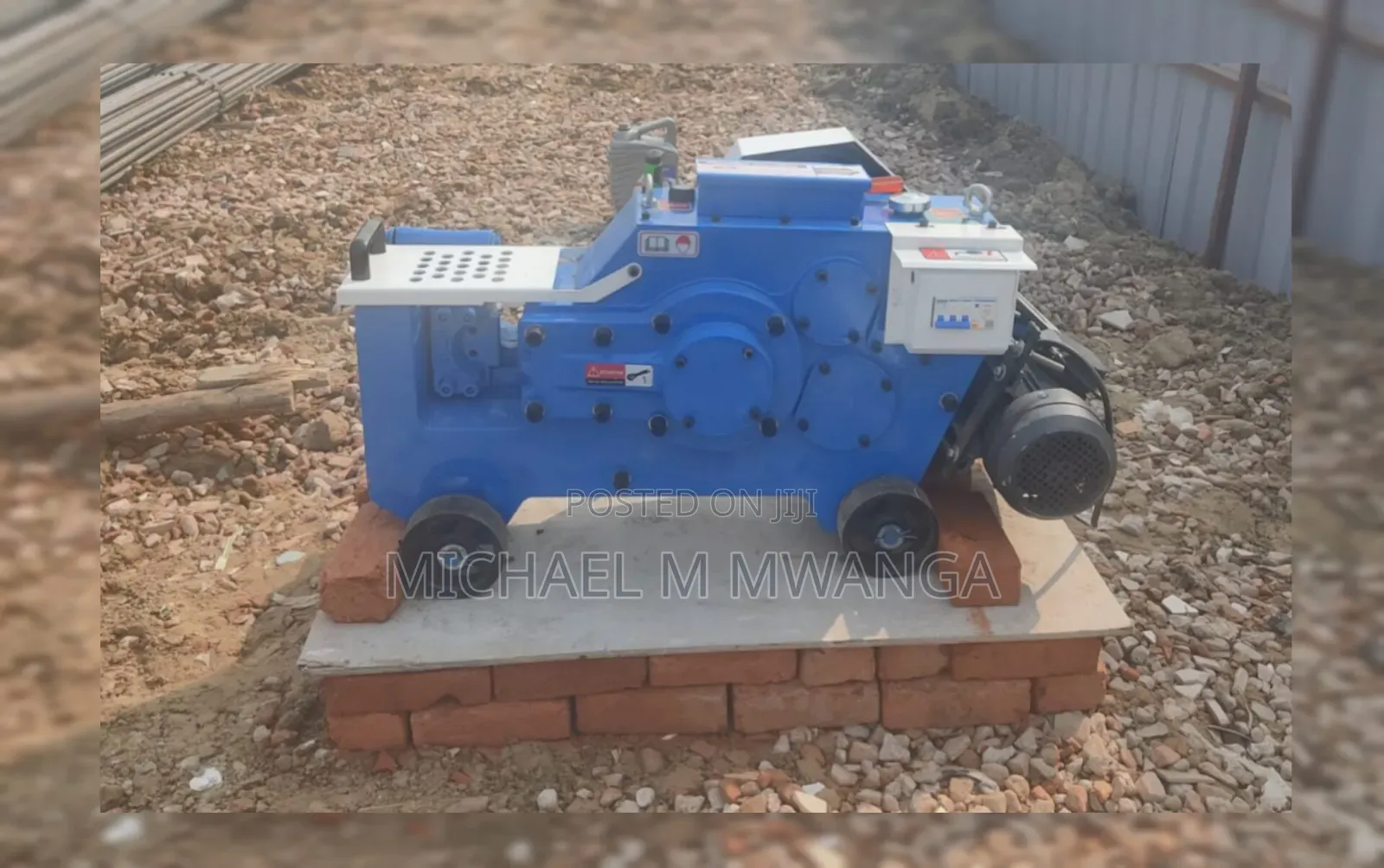 Mobile Bar Cutter 3-5kw Machine