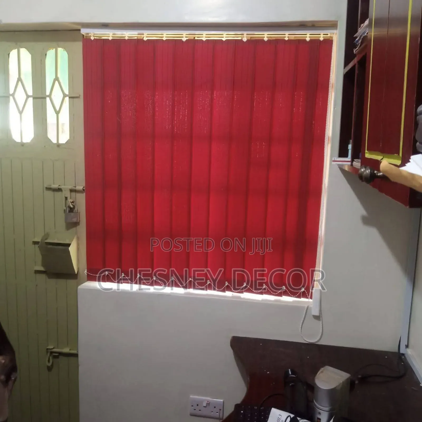 Trendy Blue Bold  Window Blinds