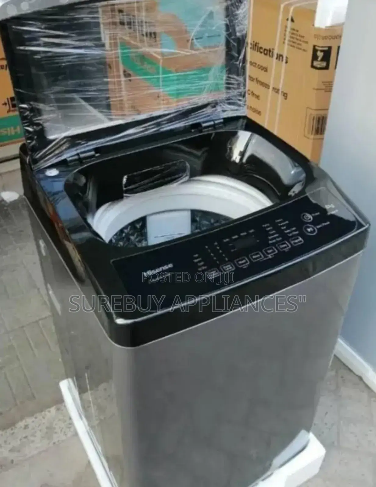 Hisense Washing Machine Top Loading 8kg Full Automatic