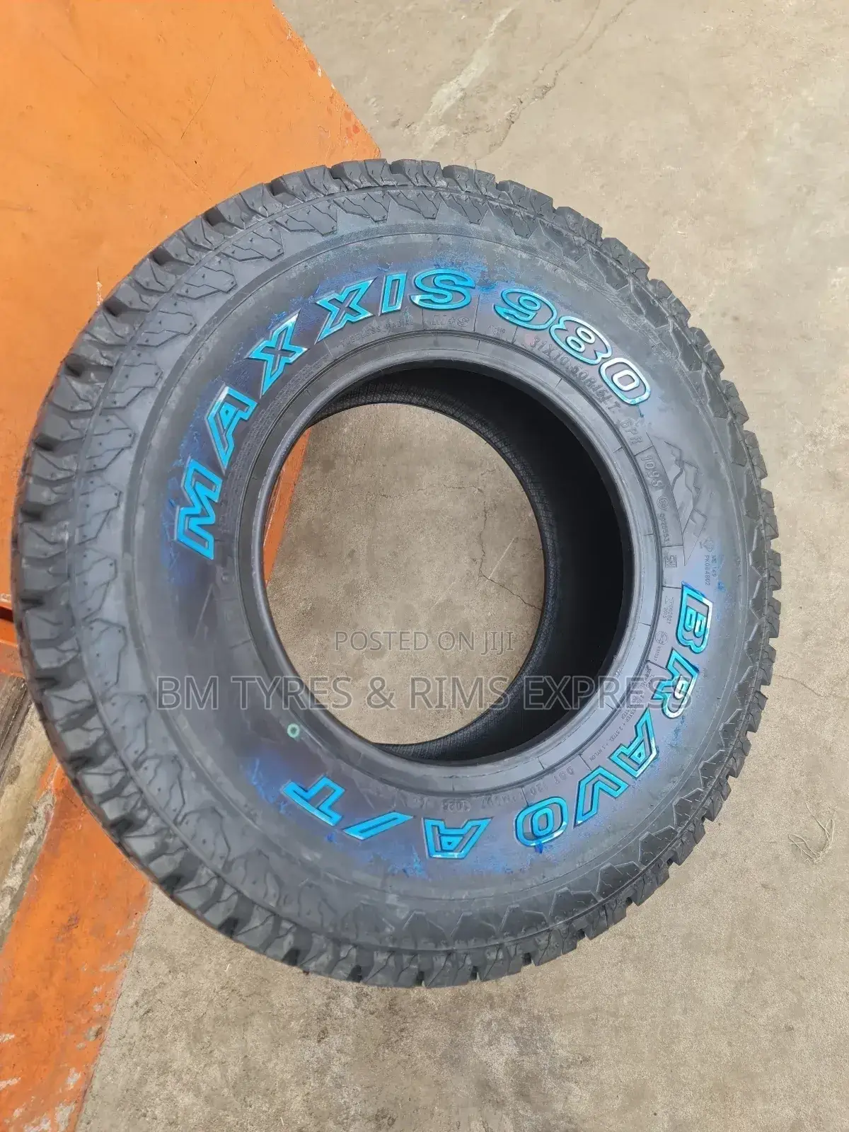 31x10.50r15 Maxxis Tyres (All Terrrain) at 980.Thailand.