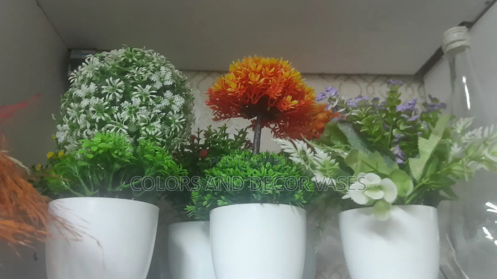 Pretty Small Sized Shelf and Table Decor