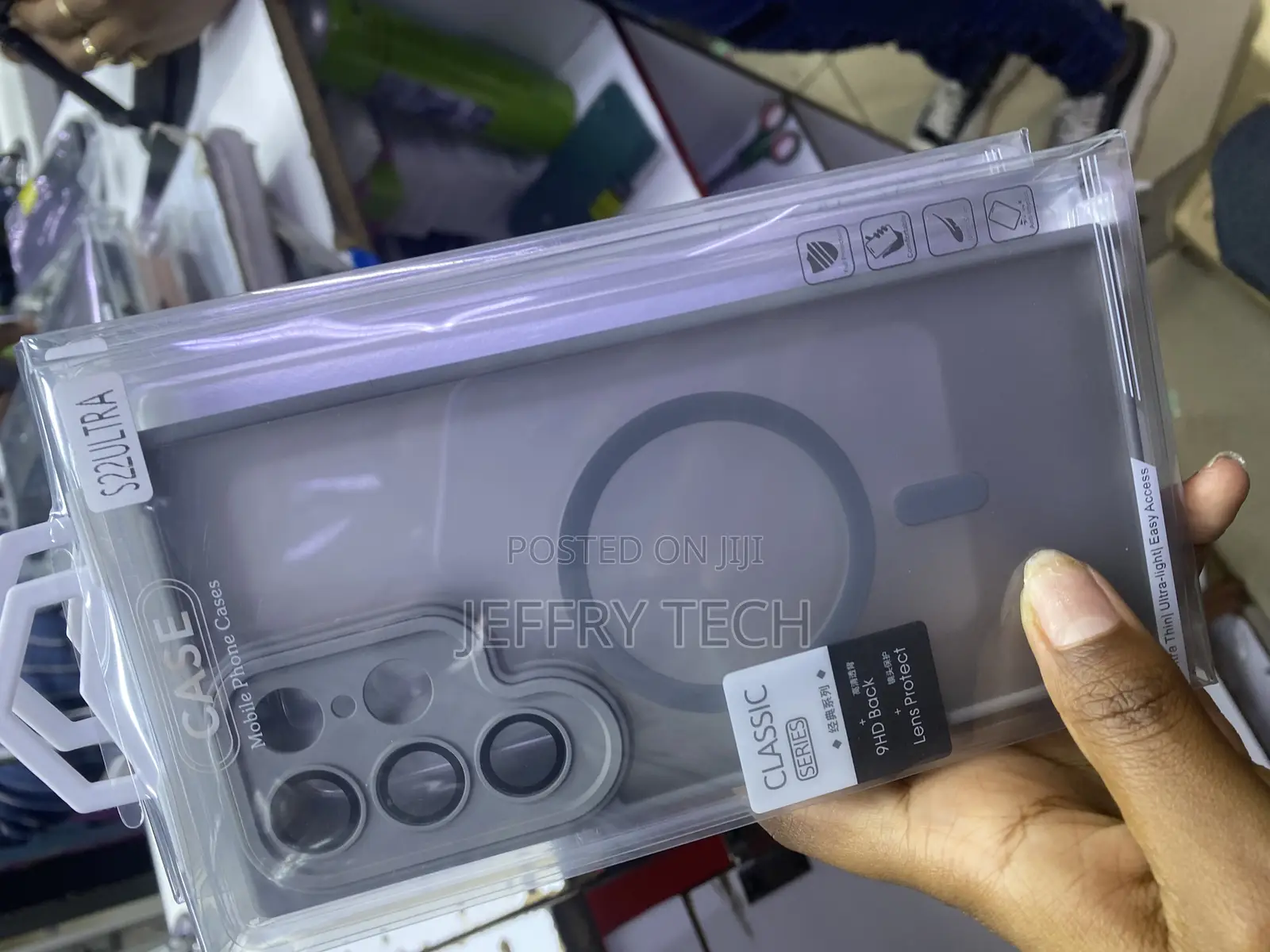 Jprot Samsung Galaxy S22 Ultra for Magsafe Transluscent Case