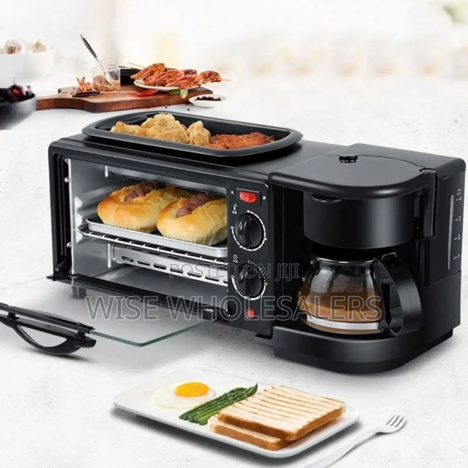 Sokany Sk-145 3in1 Breakfast Maker