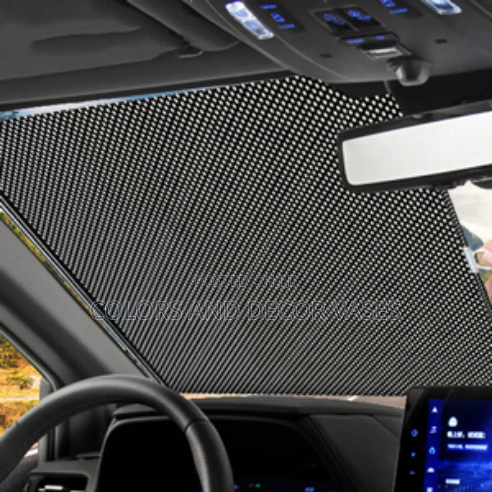 Sunshade Checked in Stock