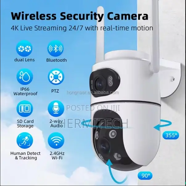 6mp Wireless Wifi Smart Home Video Surveillance