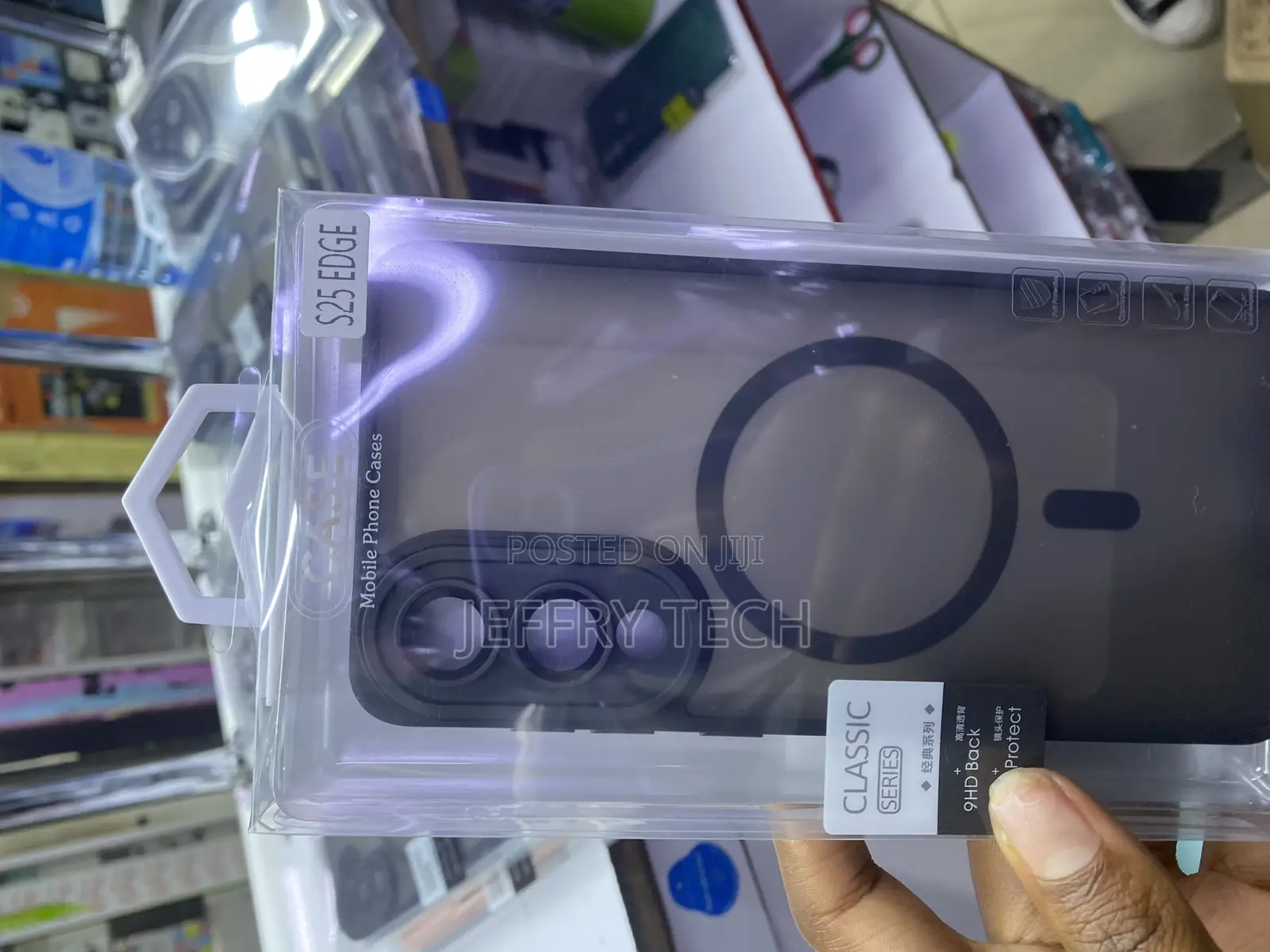 Winke Samsung Galaxy S25 Edge Translucent Magnetic Phone Case