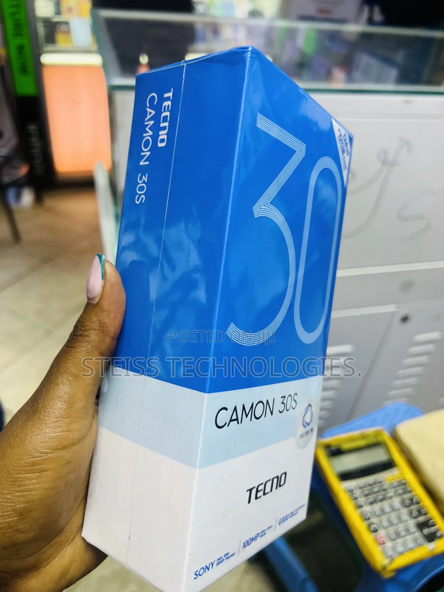 New Tecno Camon 30S 128 GB Black