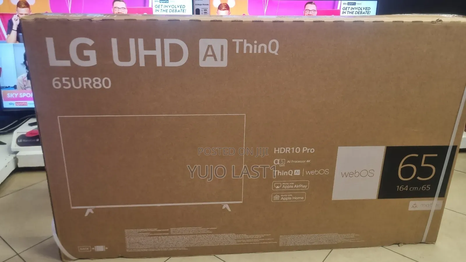 Lg 65′′ 65ur80006lj Smart Uhd Led Thinkq Tv
