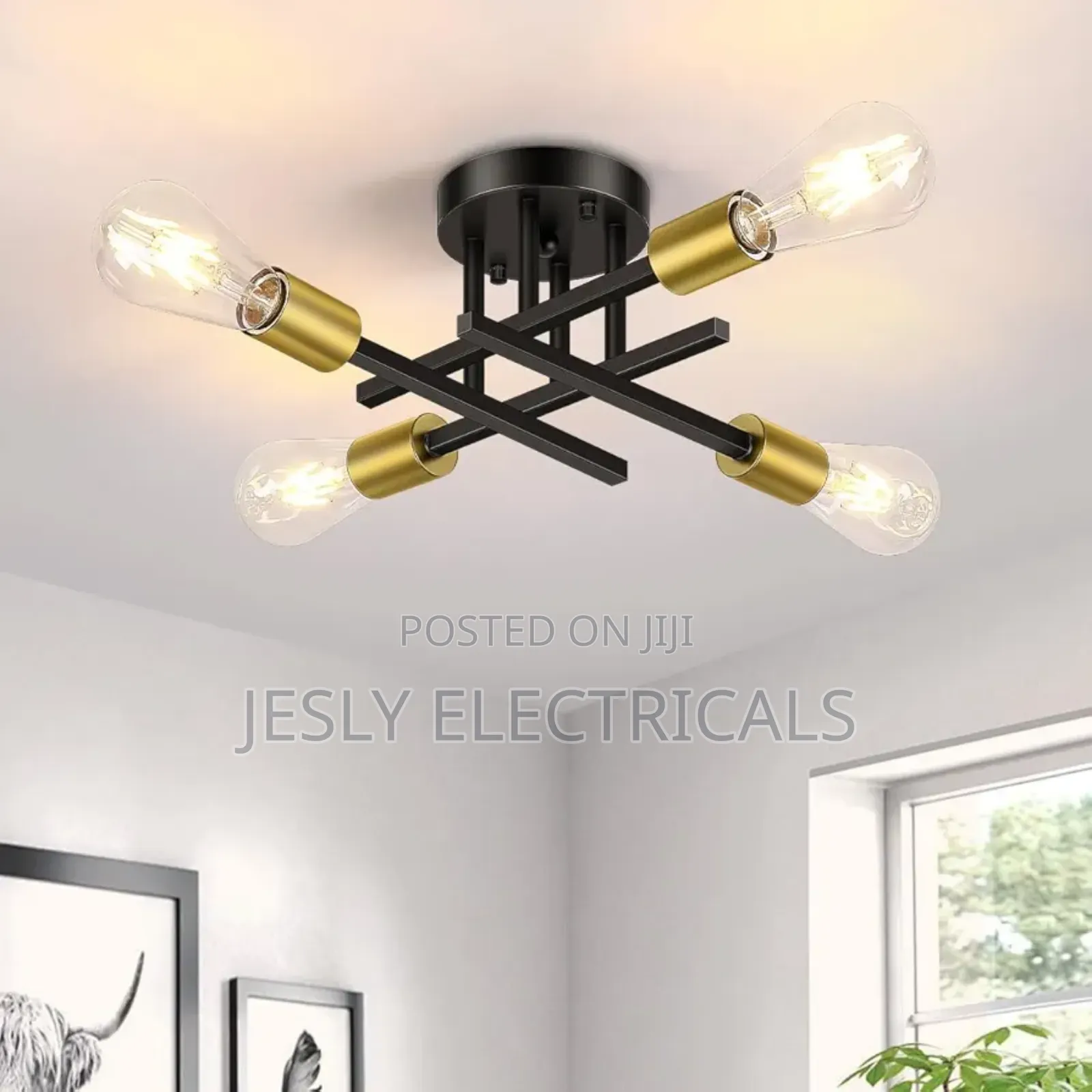 Modern Semi Flush Mount Ceiling Light
