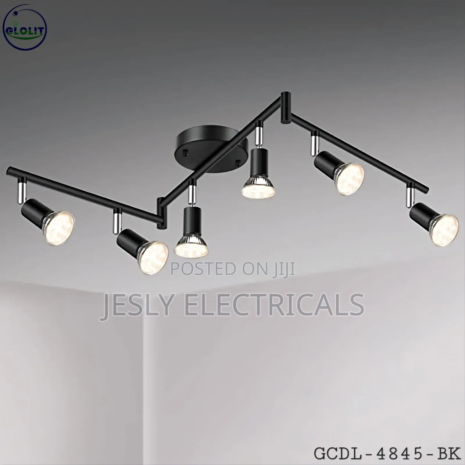 Bojim 6 Light Led Track Lighting Kit