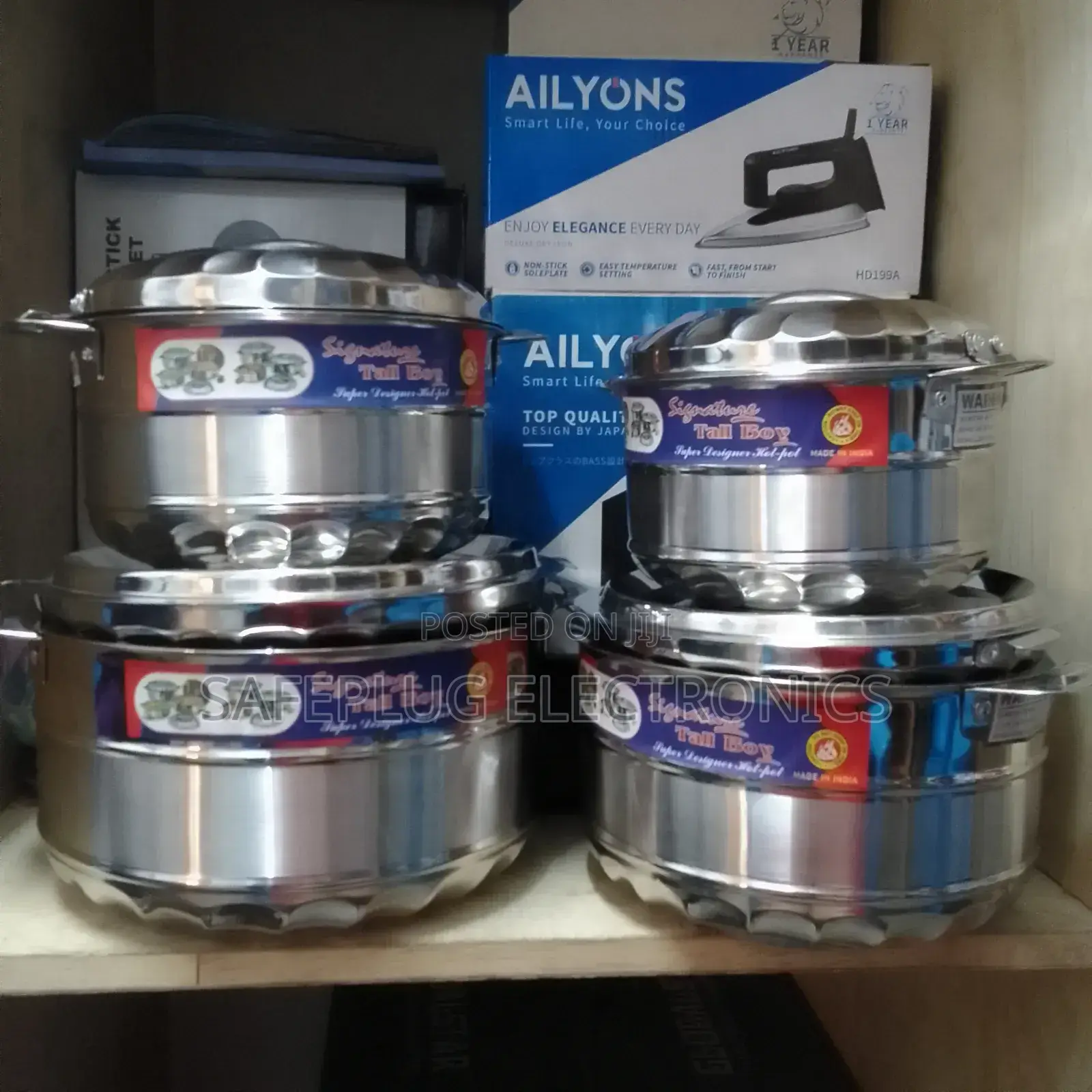 Signature Tall Boy 4pcs Hotpots