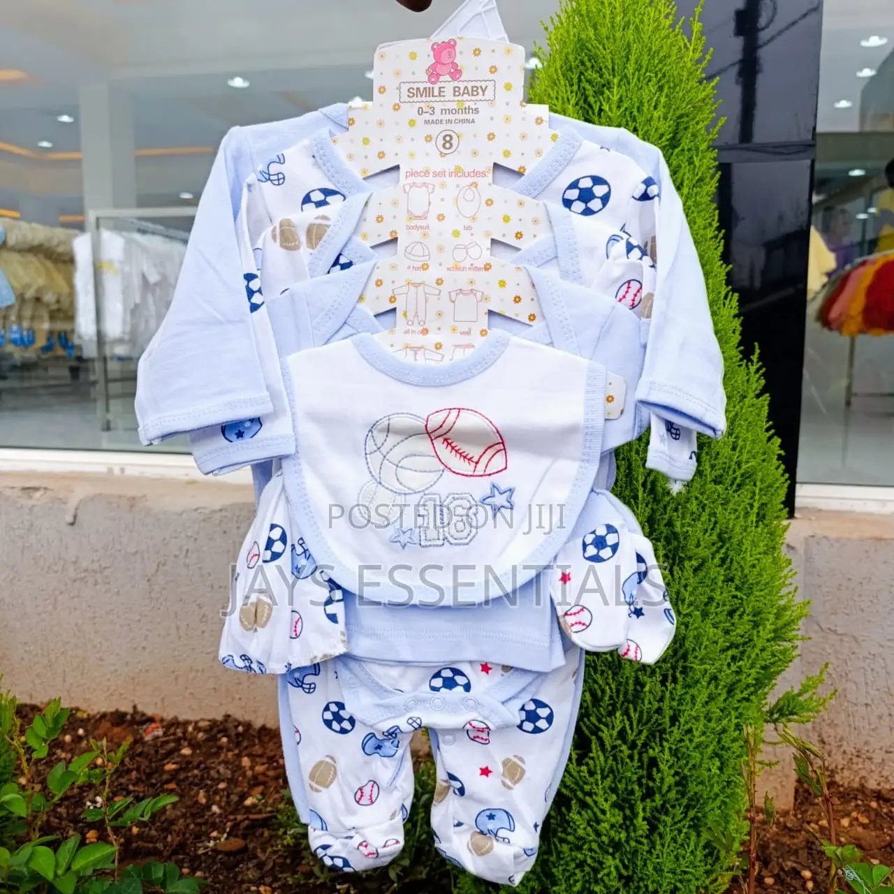 8pc Receiving Baby Gift Set