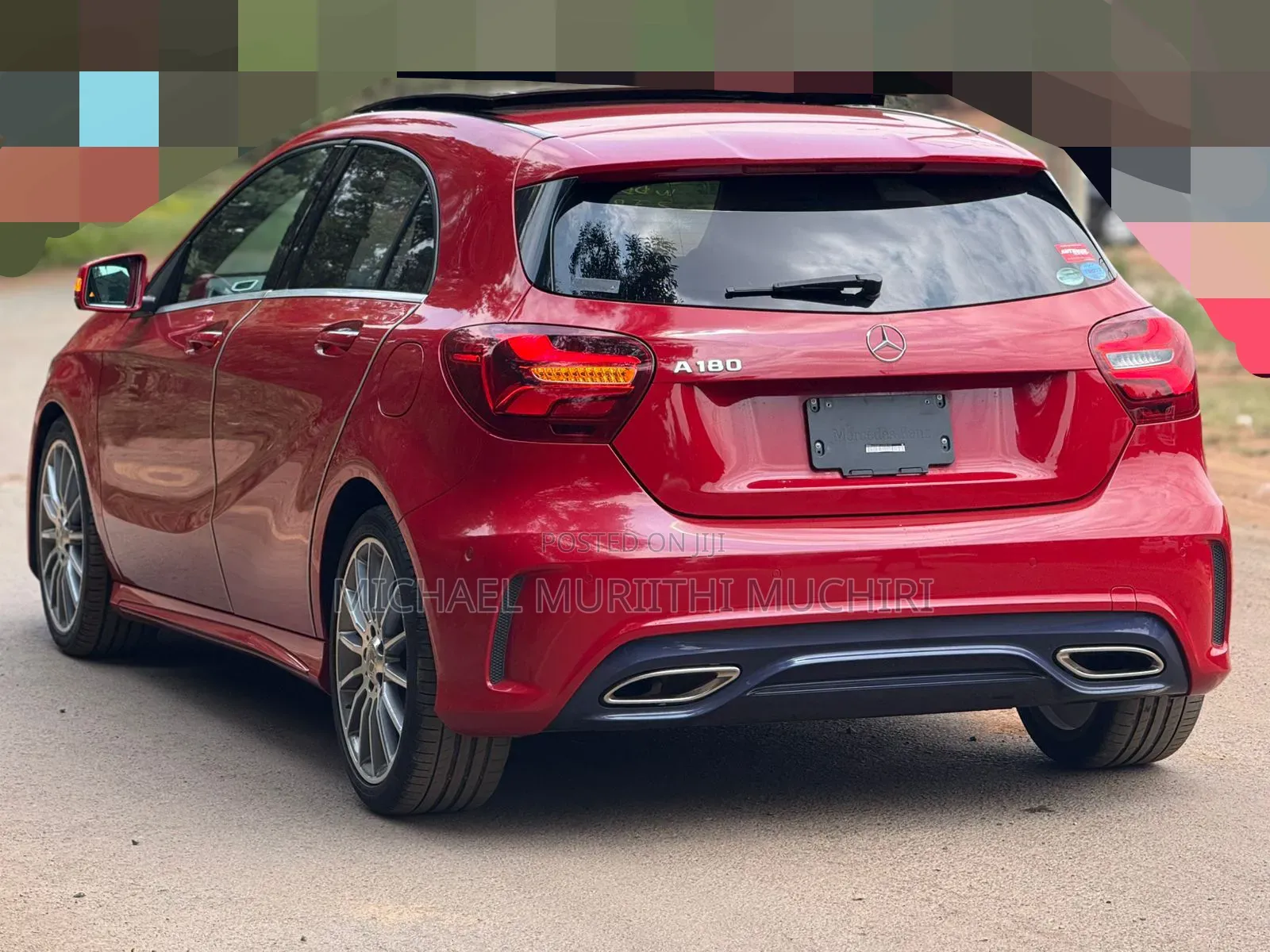 Mercedes-Benz A-Class 2018 Red