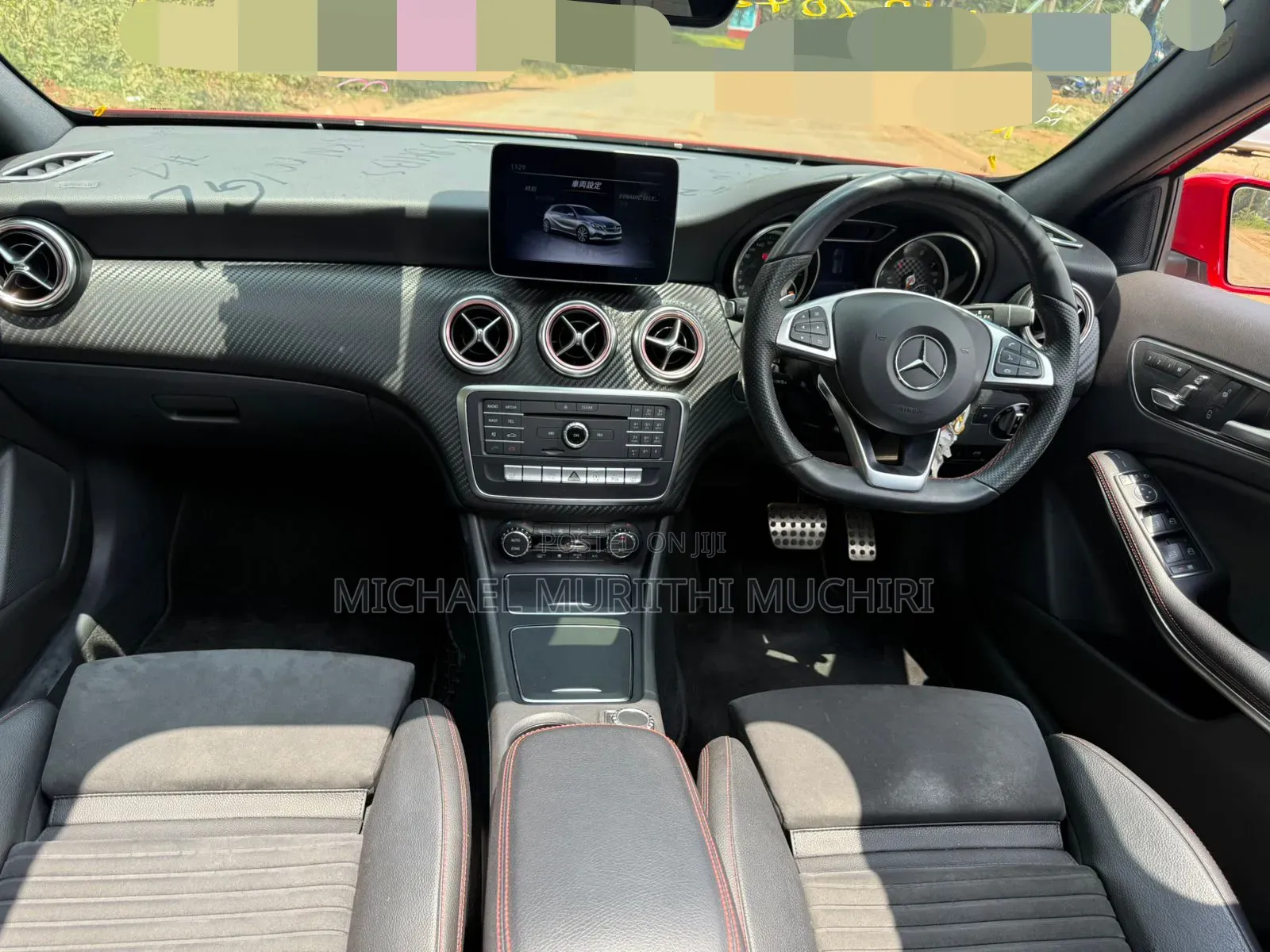 Mercedes-Benz A-Class 2018 Red