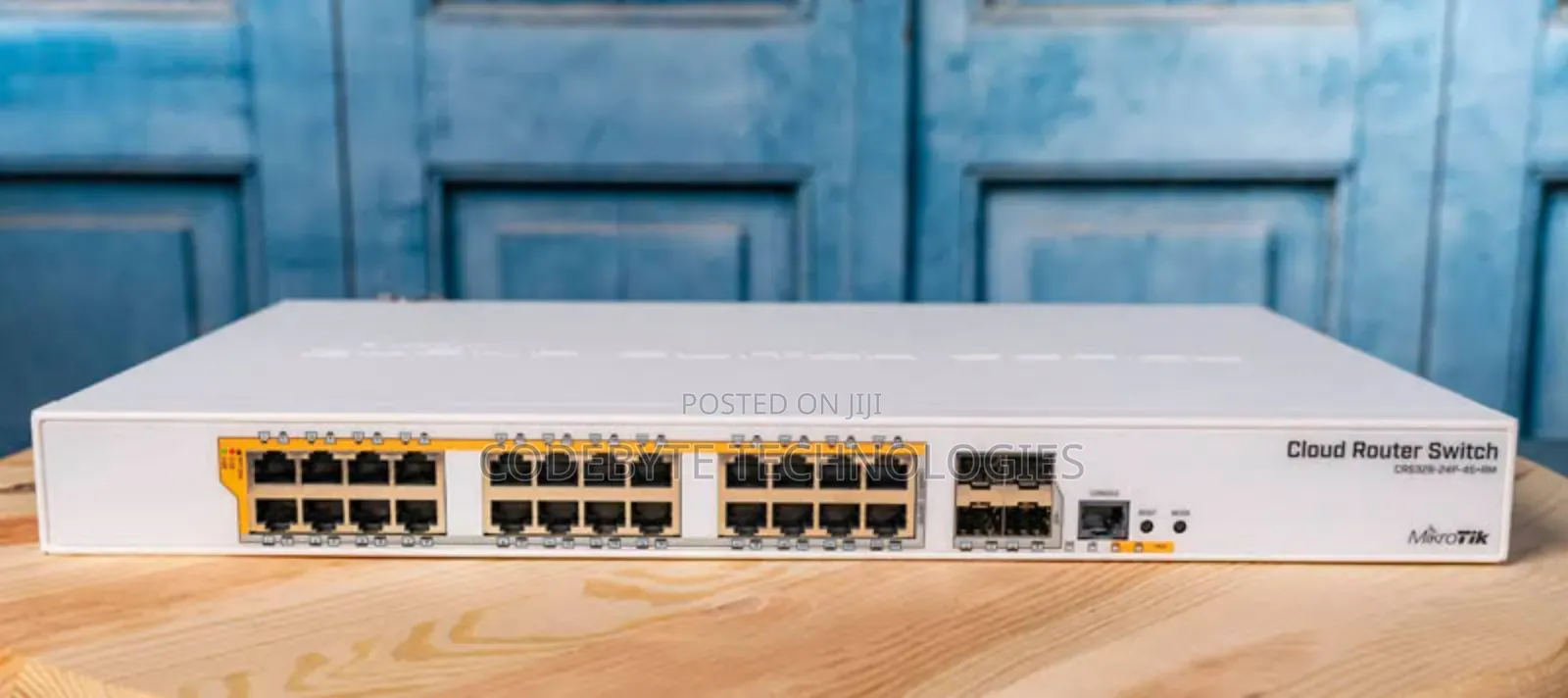Mikrotik Crs328-24p-4s+Rm 24 Port Gigabit Ethernet Switch
