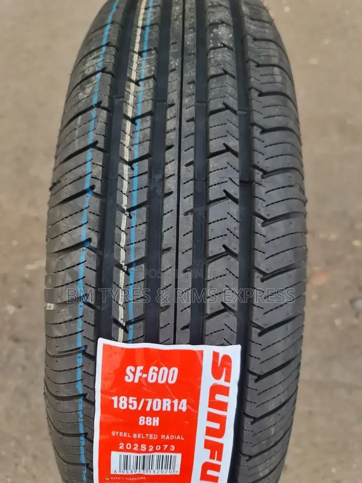 185 /70 R14 Sunfull Tyres.