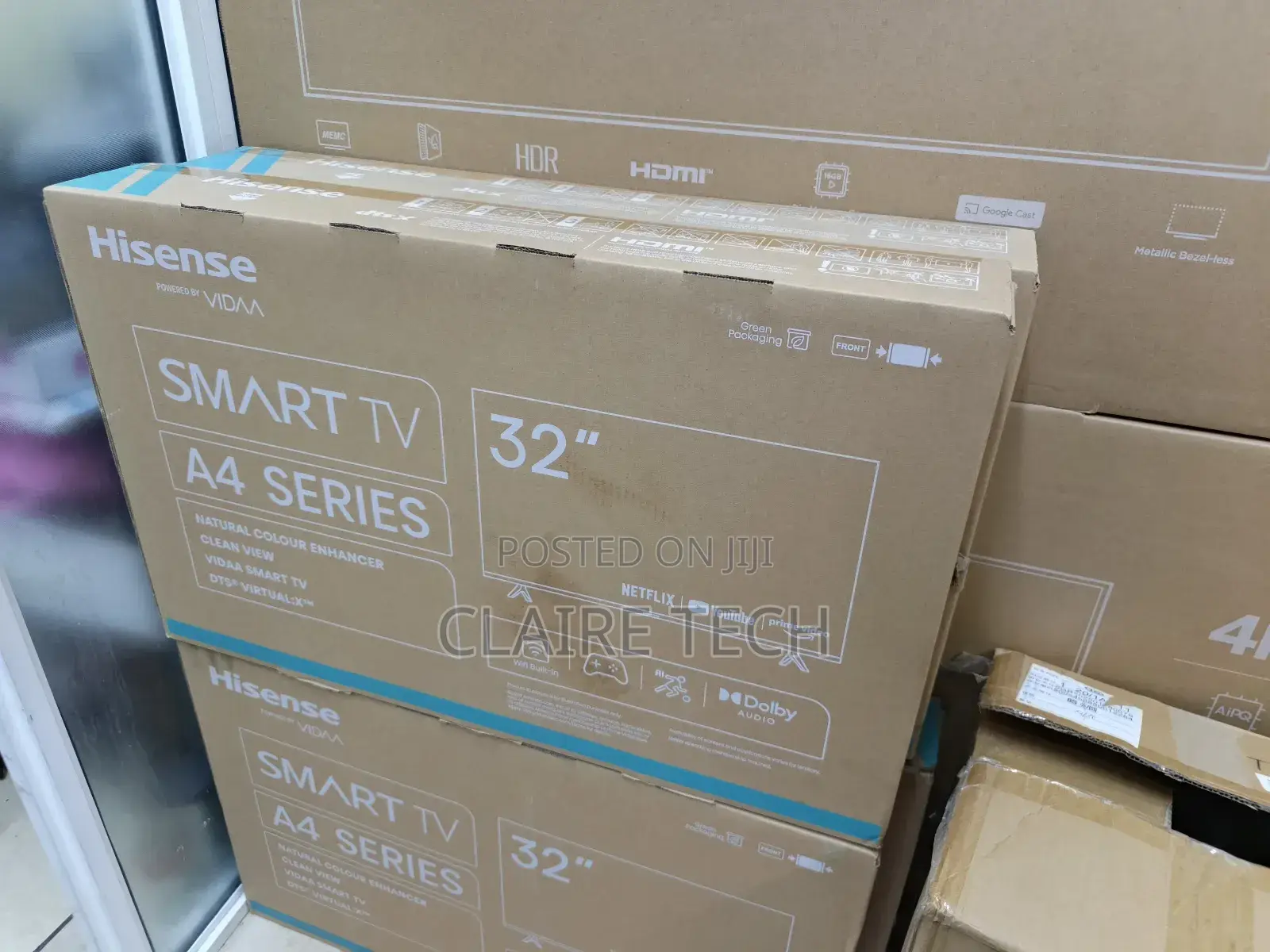 Hisense 32"-Inch Smart Digital,Netflix,Youtube Tv A4
