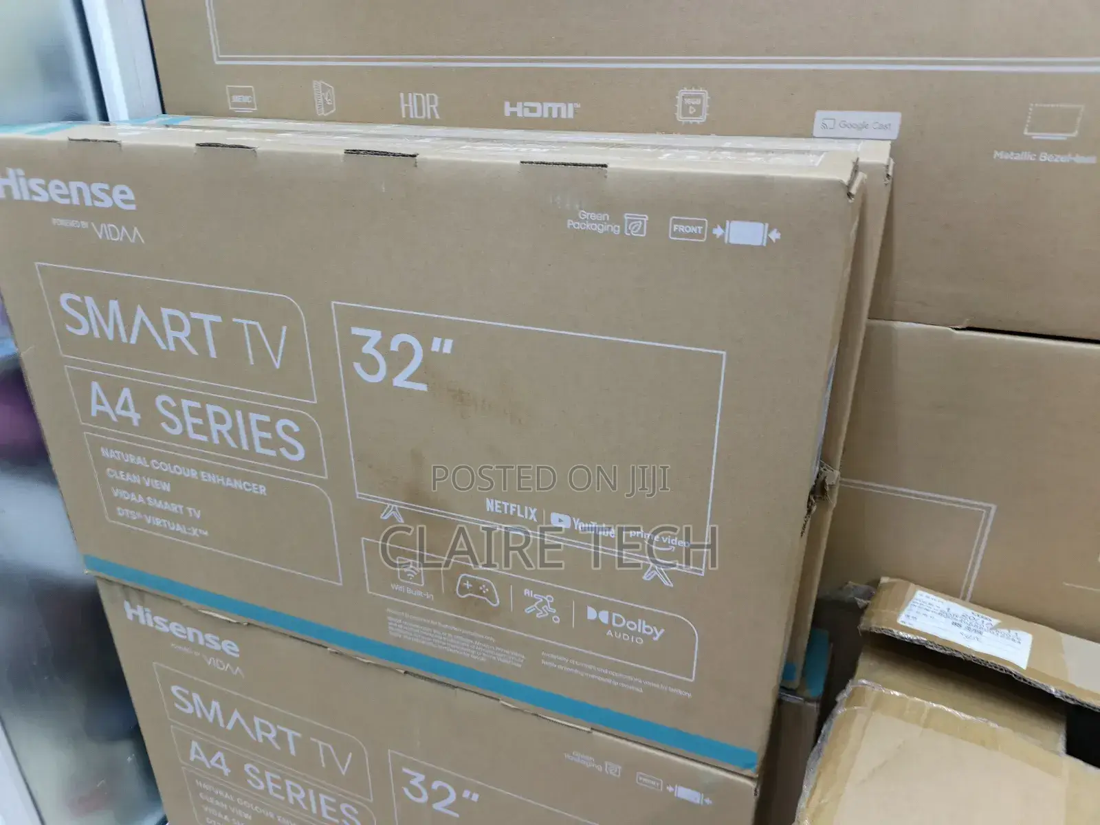 Hisense 32"-Inch Smart Digital,Netflix,Youtube Tv