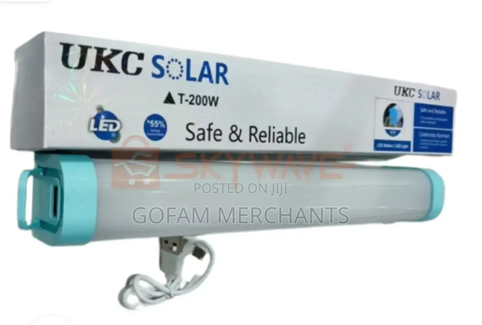 Ukc Emergency 200w Rechargeable Light