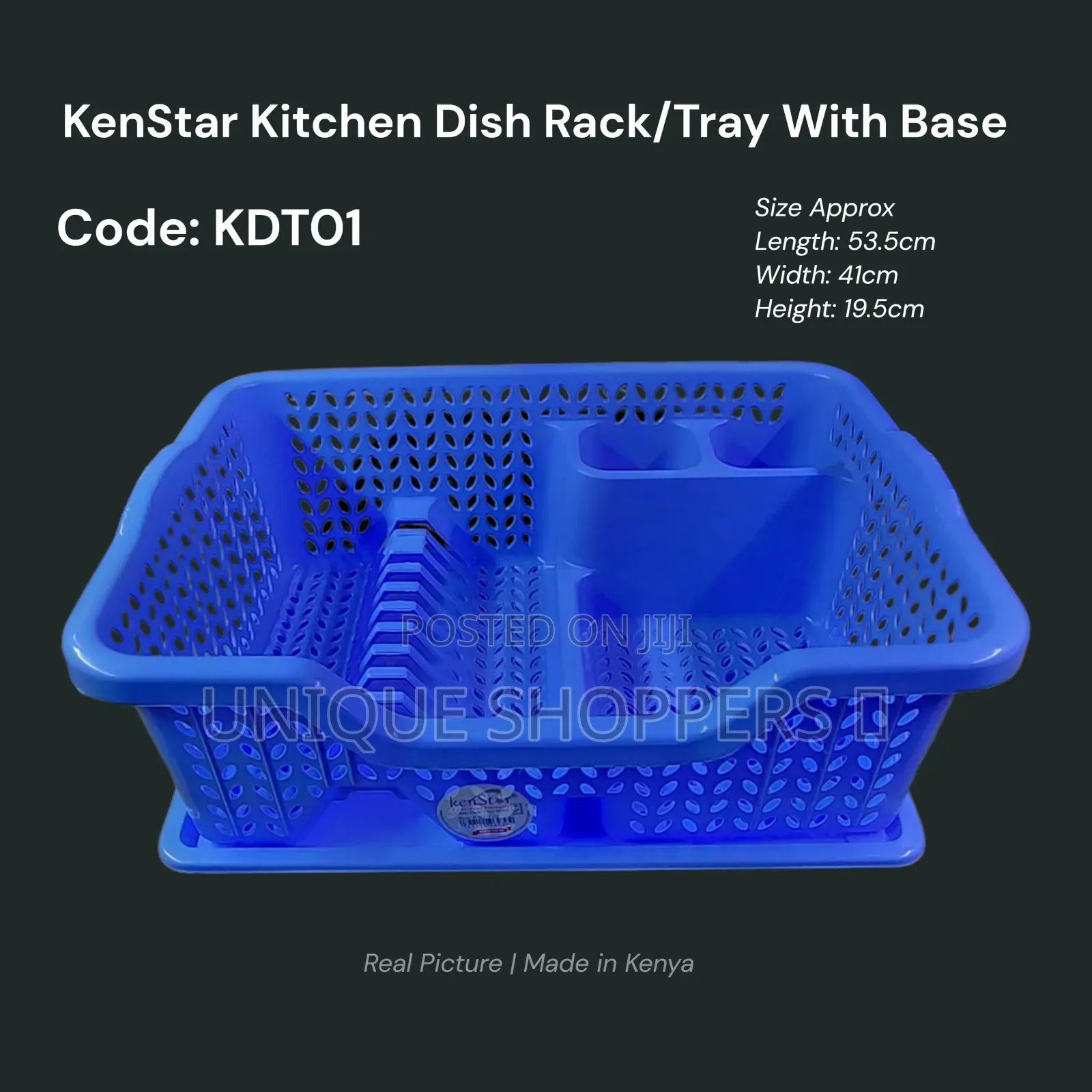 Kenstar Kitchen Dish Rack/Tray With Base