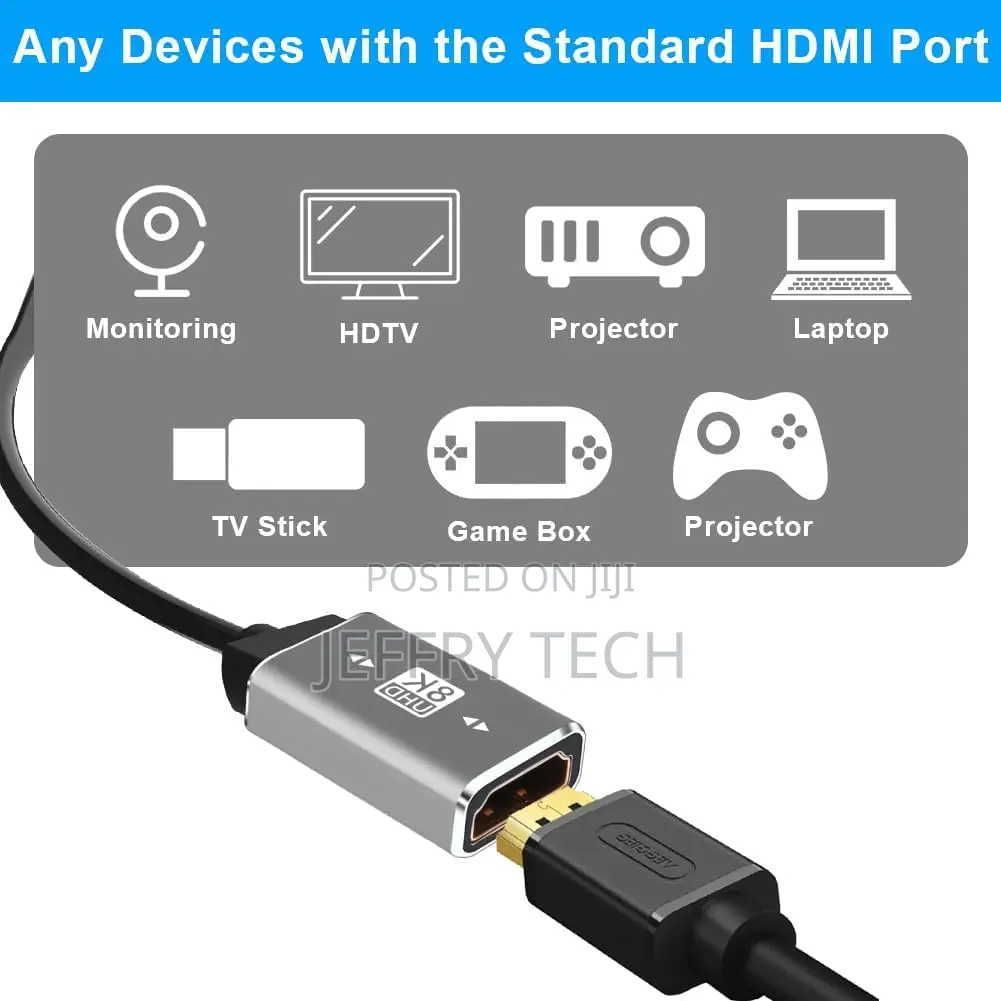 Female to Hdmi Female Compatible With Hdmiextension Cable / at 60hz,