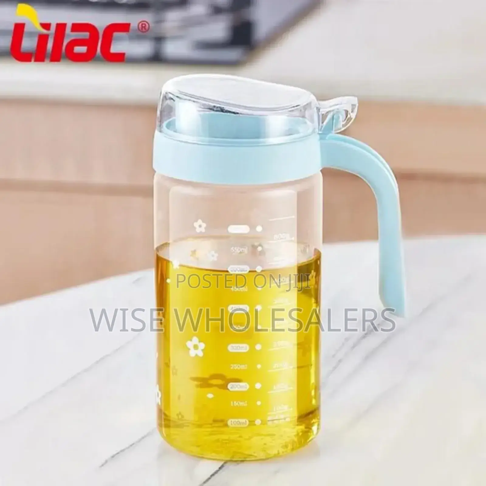 590ml Autoflip Glass  Oil Jar
