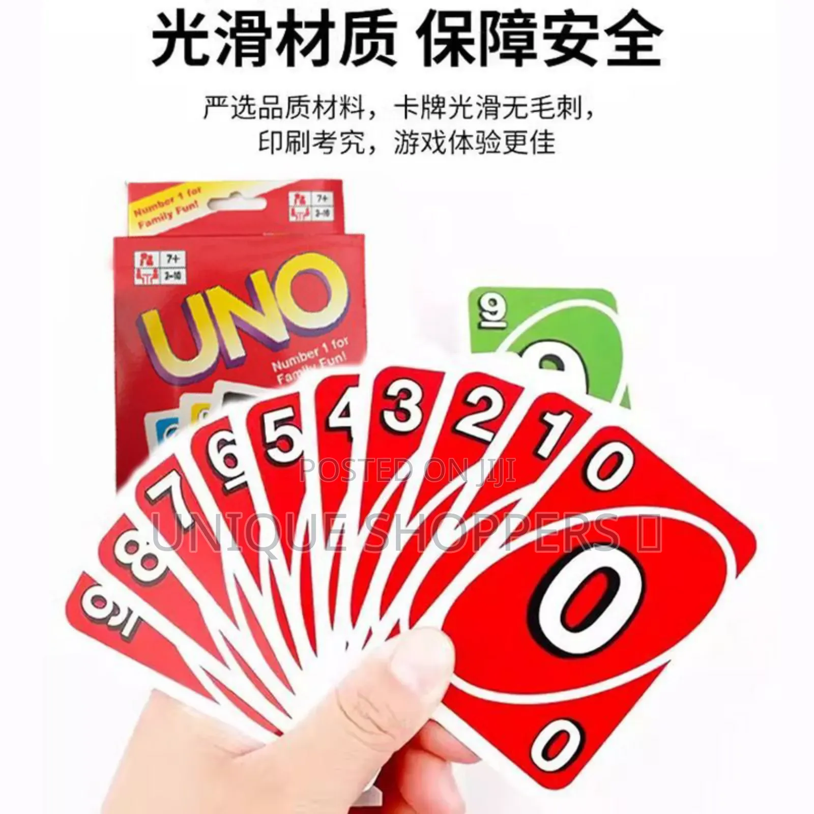 Uno Cards 
Enhances Good Communication 
Know Your Friends/Family