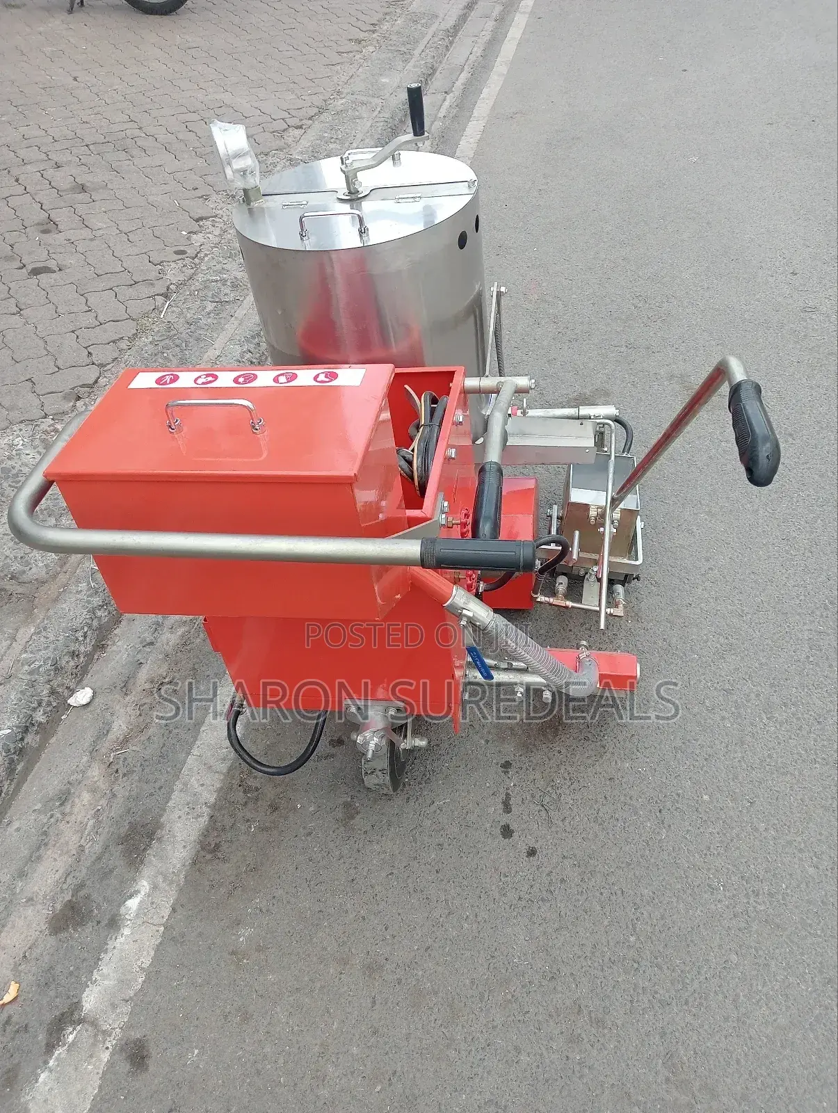 Hot Melt Road Marking Machine