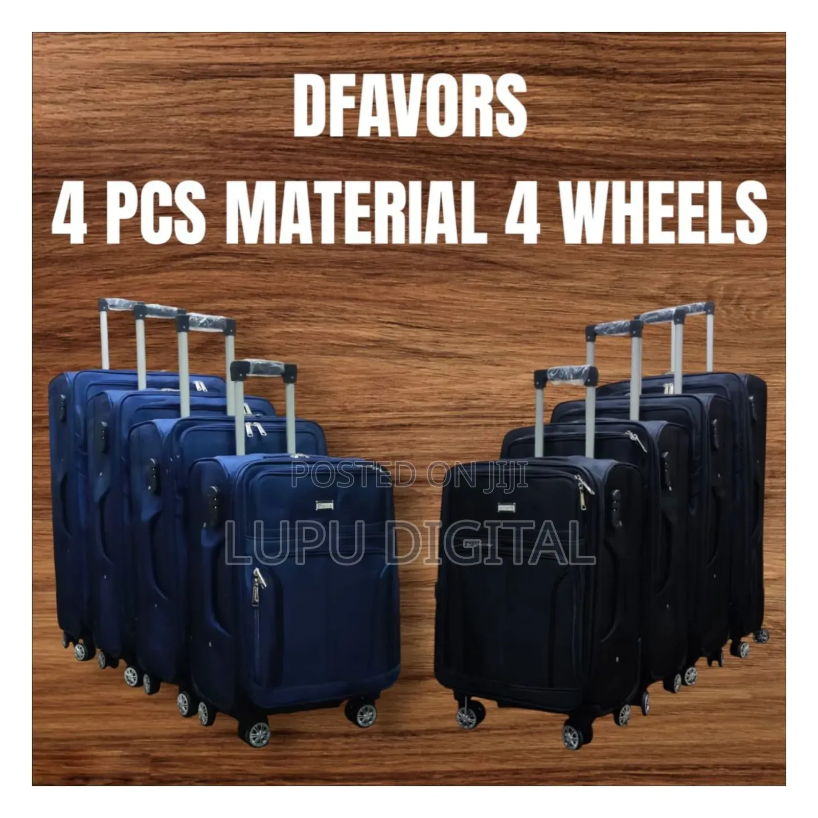 Dfavors 4 Piece Material 4 Wheels