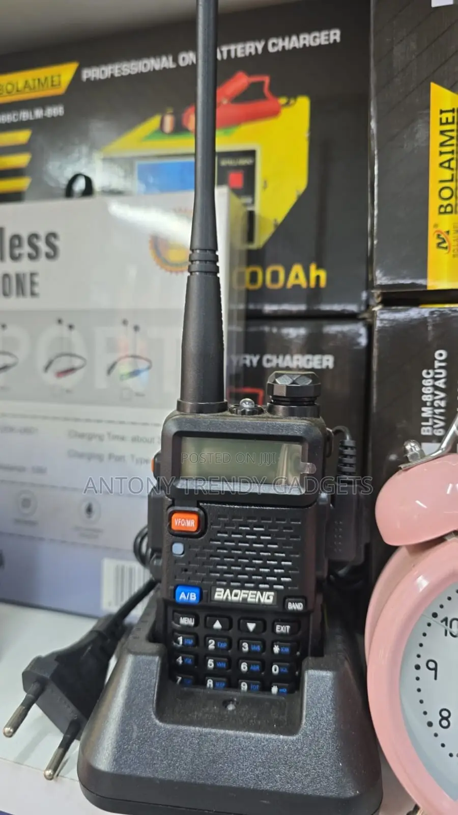 Original Baofeng Uv5r Handheld Two-Way Radio Long Range