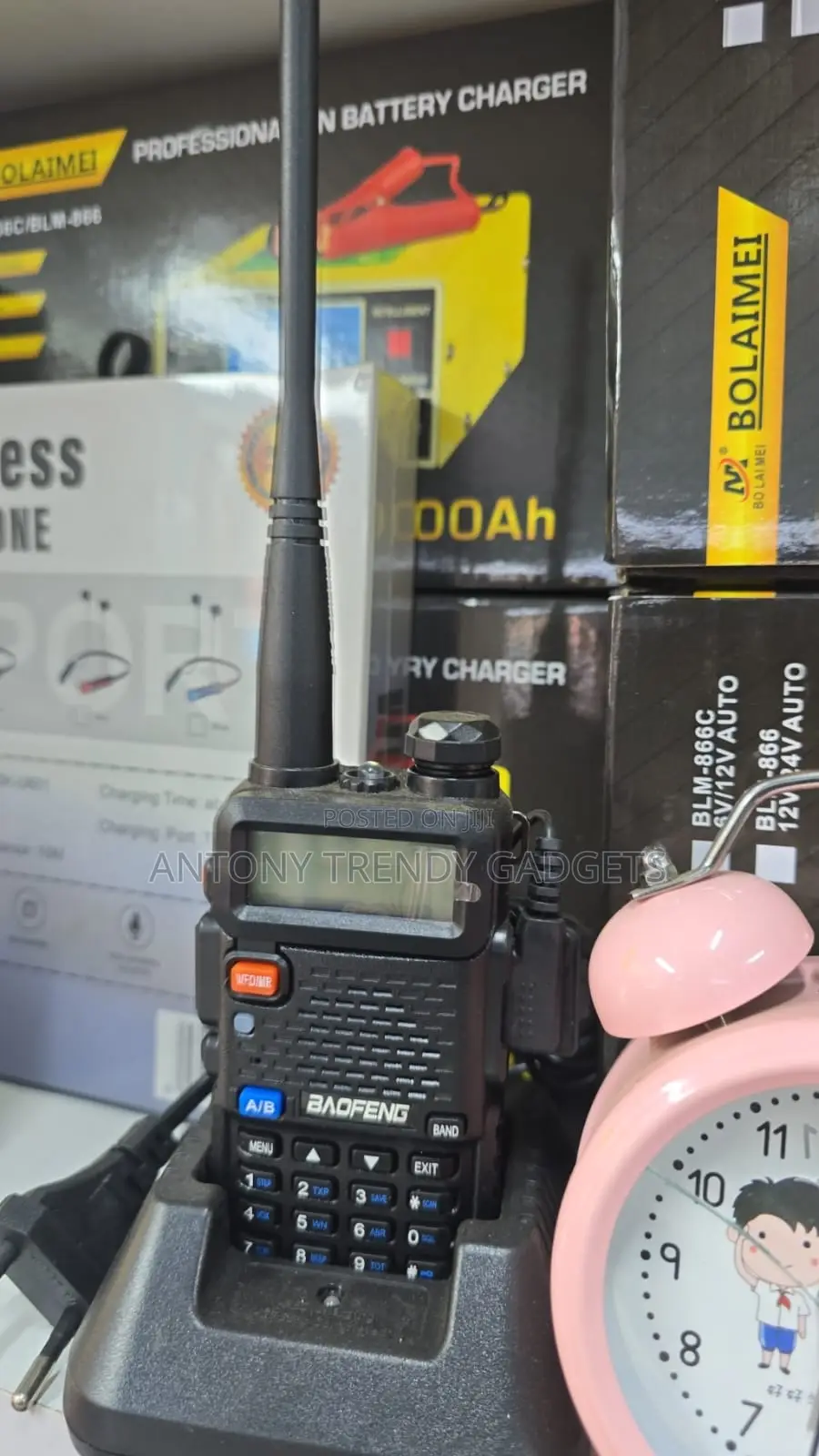 Original Baofeng Uv5r Handheld Two-Way Radio Long Range