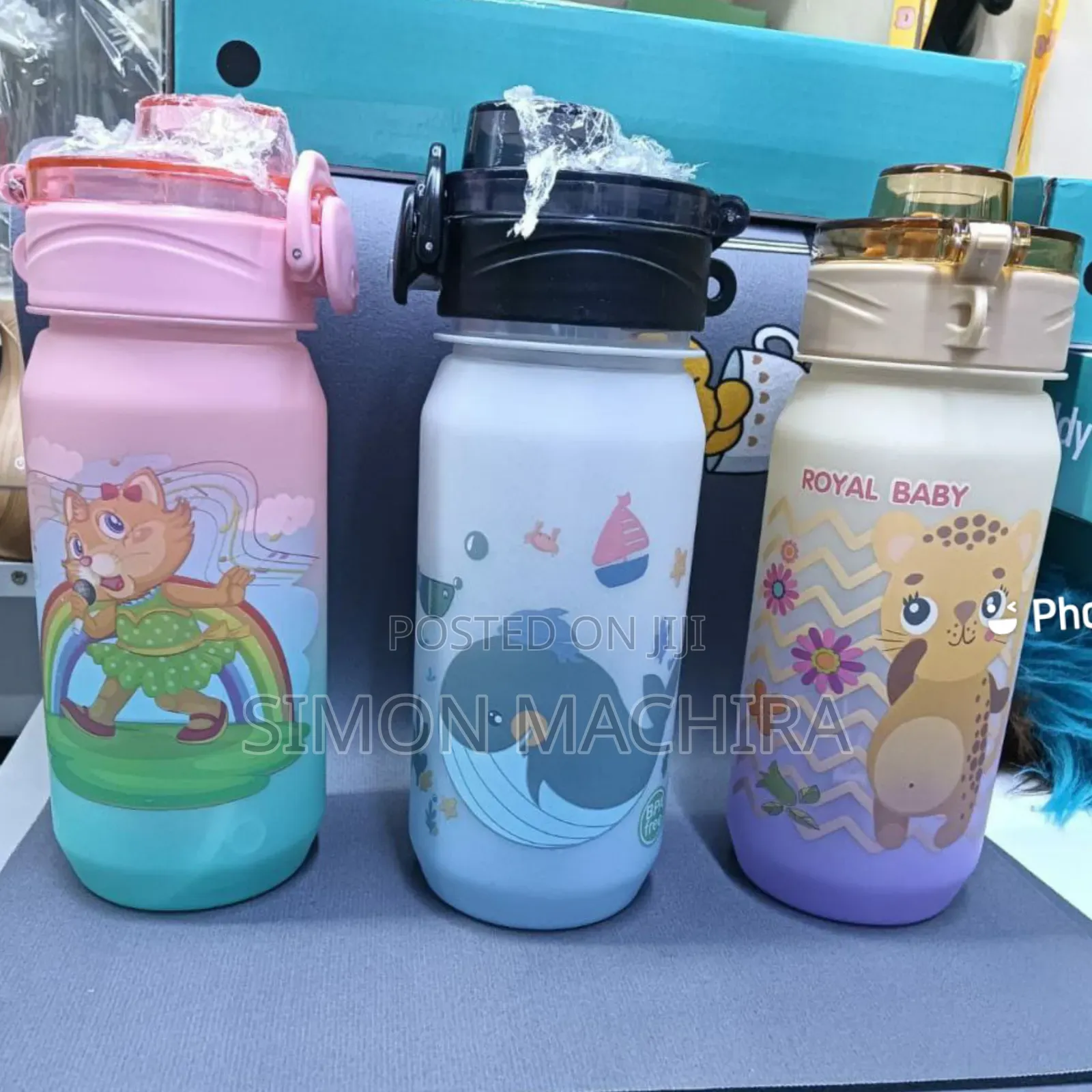 Kids Cartoon Water Bottle 450ml