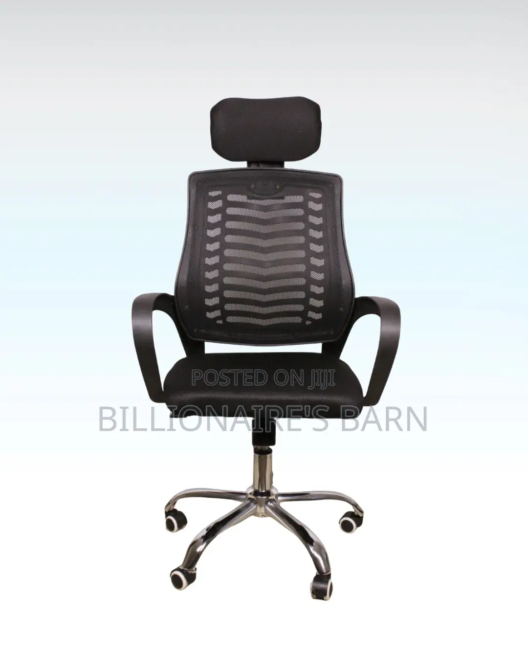 Ergonomic Secretarial Mesh Chair — Ideal for Long Zoom Sessions