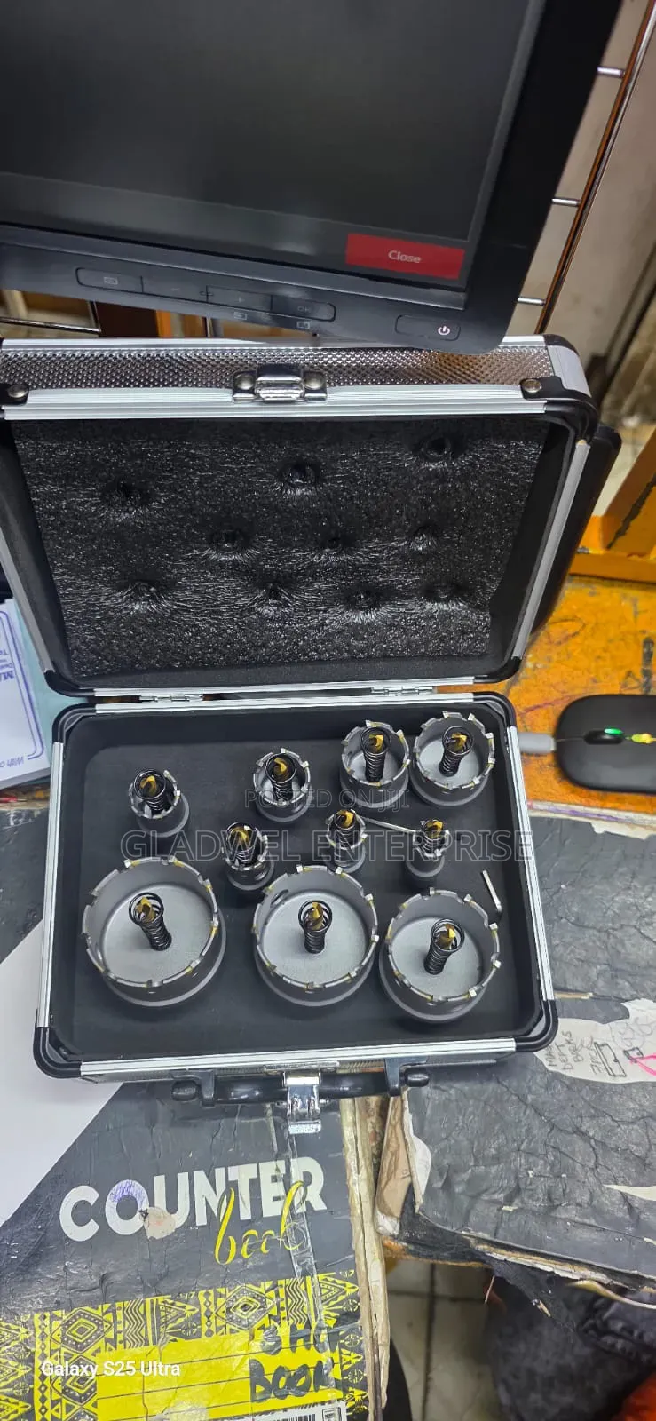 10psc Metal Hole Saw