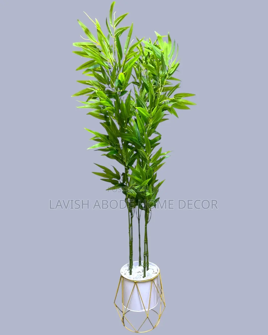 High End Artificial Bamboo Plant in a Nordic Plant Pot
